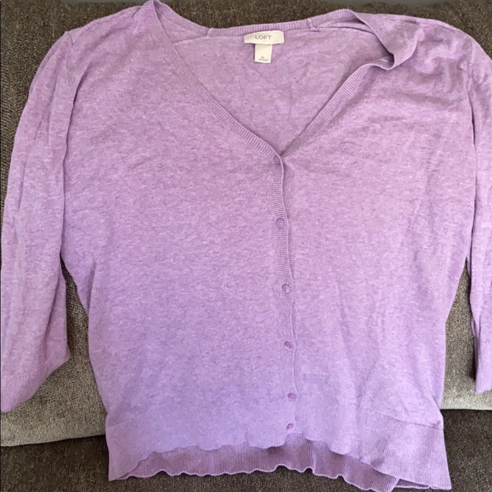 Bundle of 2 Cardigan Sweater - Ann Taylor and Loft - Picture 3 of 6